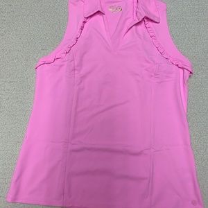 Lilly Pulitzer Sleeveless Pink top size L